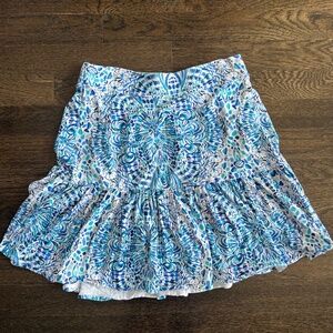 lilly pulitzer jacey skirt- call my shell- SMALL
